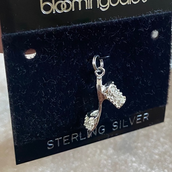 NWT Bloomingdale's  high heel shoe charm, Color: sterling silver - Picture 3 of 6